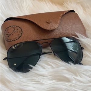 Ray-Ban Aviator 58mm Black